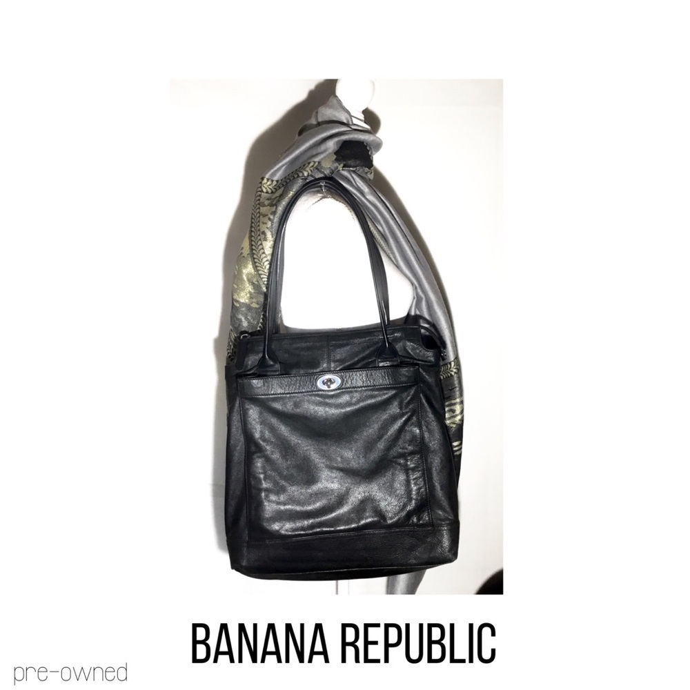 Banana Republic Leather Tote